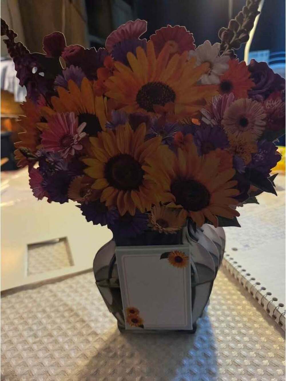 Sunflower Pop-Up Paper Flower Bouquet [COPY]
